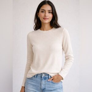 Poetry Cream 100% organic cotton Knit long sleeve Top, SZ 6